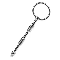UrethralPlay Tige d'urètre en métal Clave 8.5cm - Diamètre 8mm